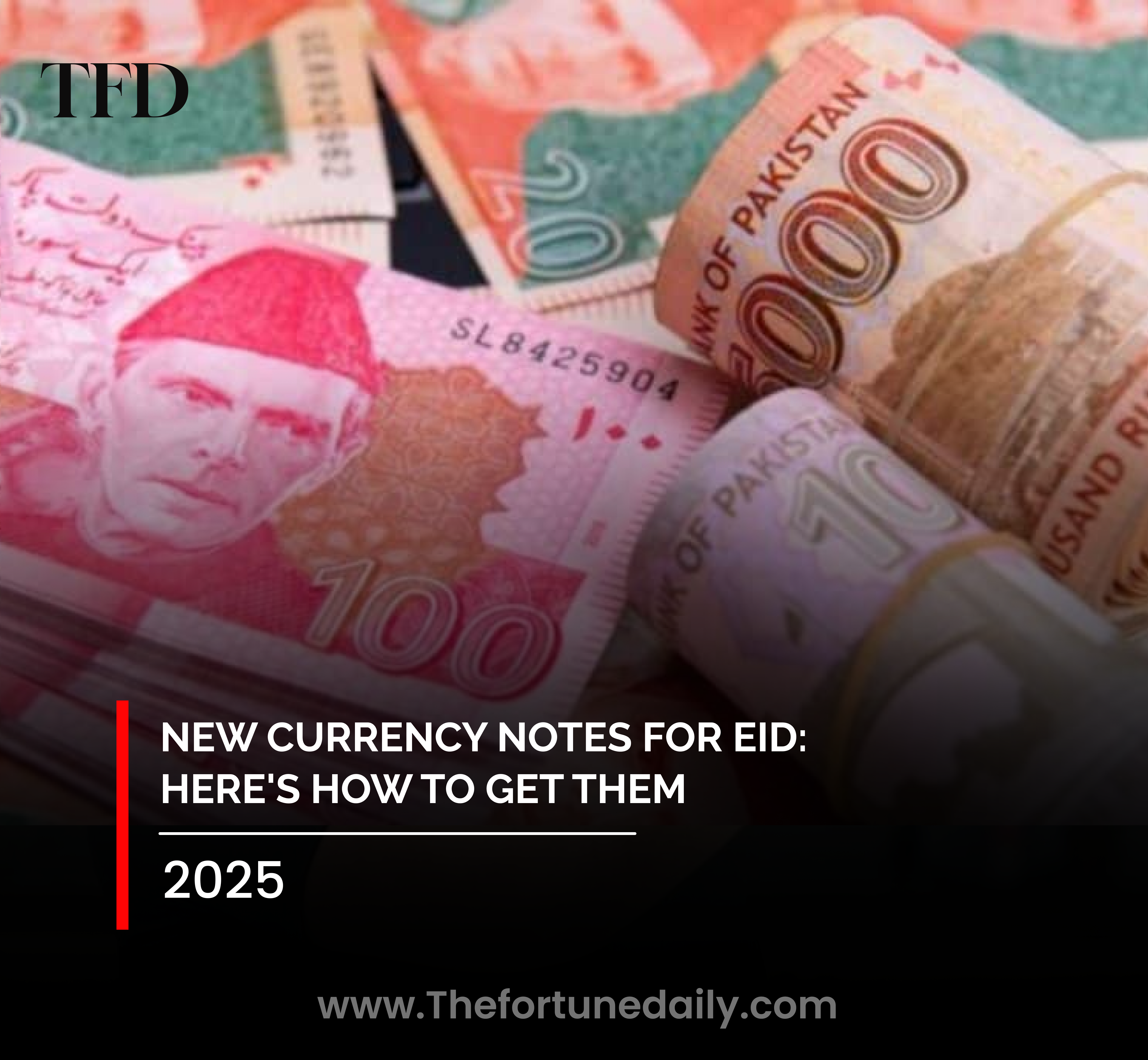New currency notes for eid