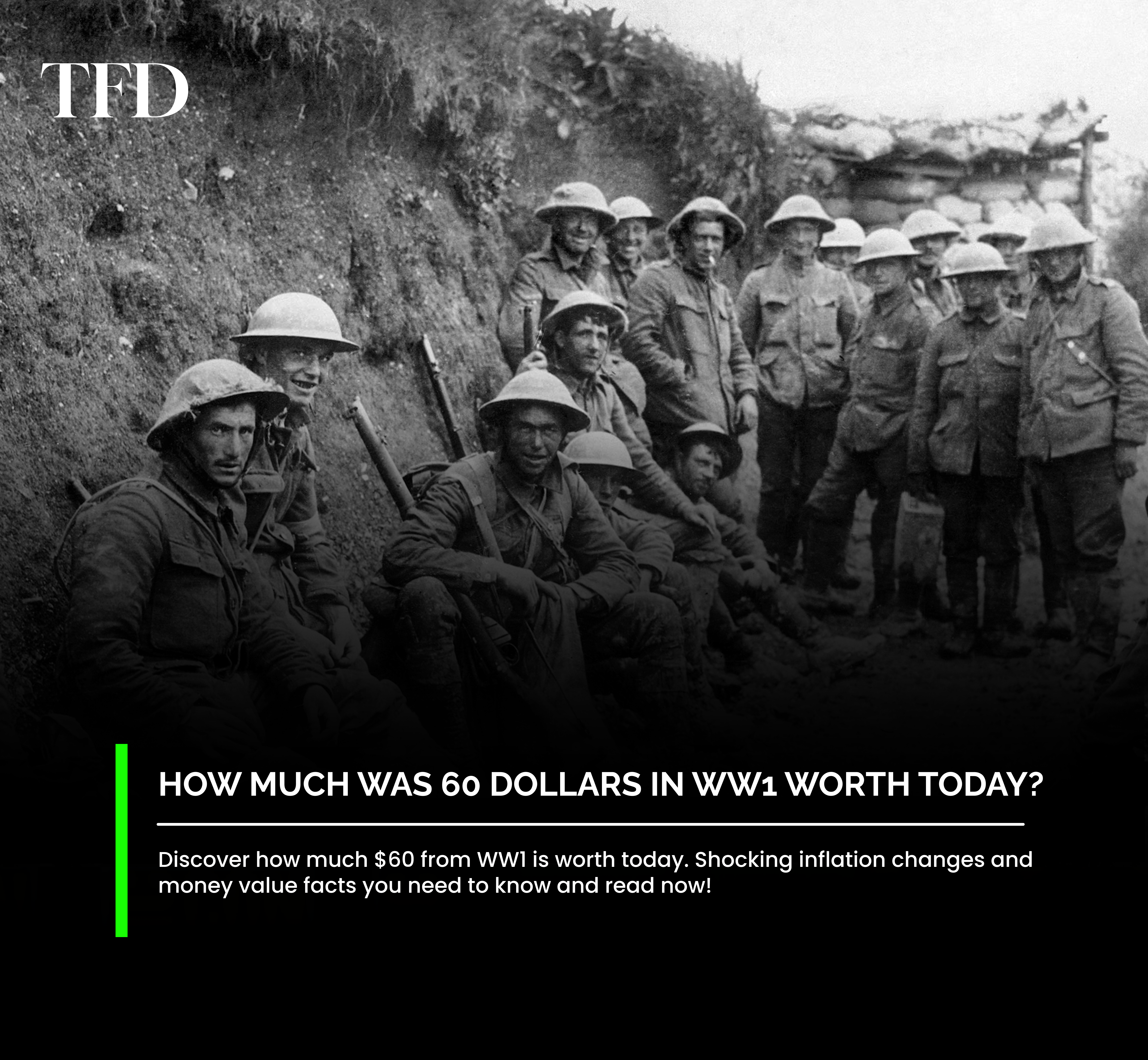 Dollars In WW1 Worth Today