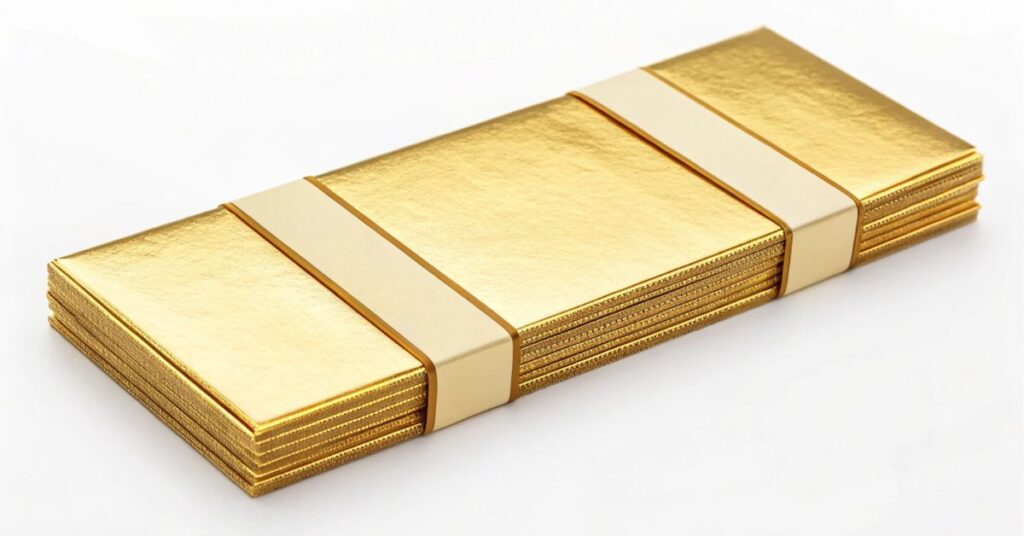 How Safe Are Gold Foil Currency Notes as an Investment