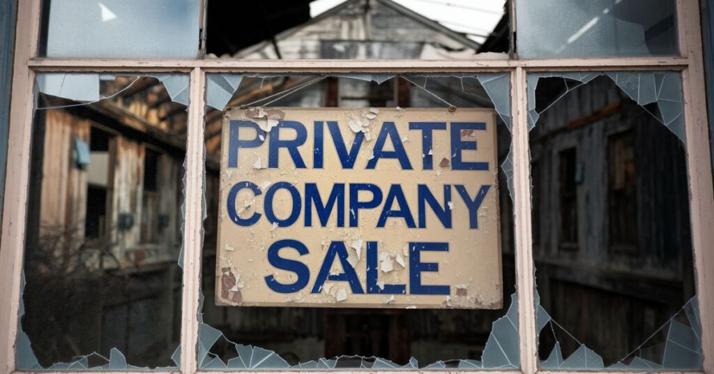 Can You Find Private Company Sale Info?