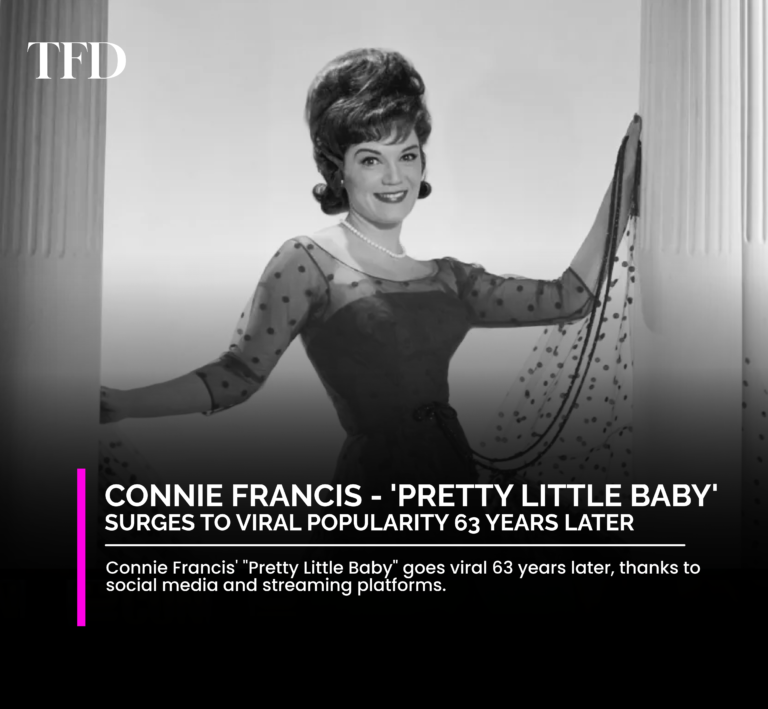 Connie Francis – ‘Pretty Little Baby’ Surges to Viral Popularity 63 Years Later