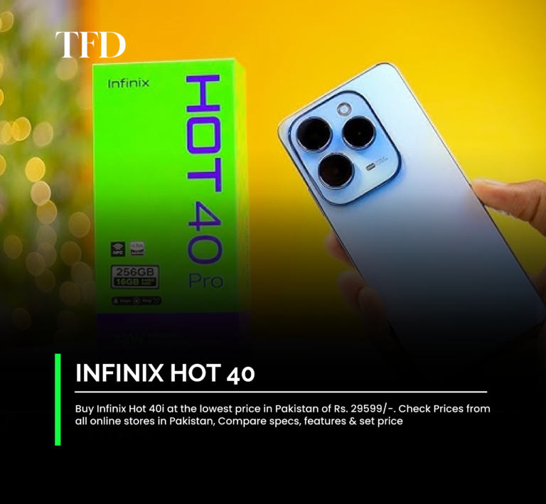 Infinix Hot 40i Price in Pakistan (8GB RAM 256GB) – Full Specs & Review
