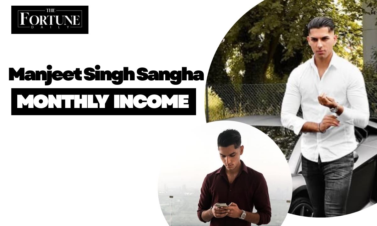 Manjeet Singh Sangha Monthly Income