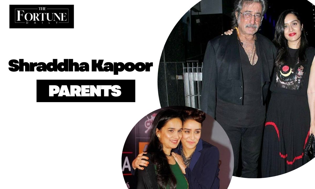 Shraddha Kapoor Mother and Father