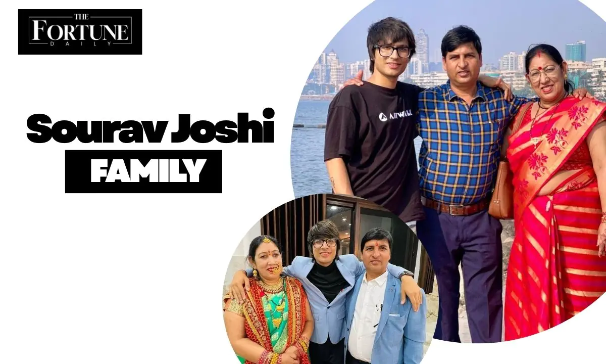 Sourav Joshi Family