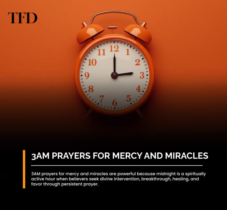 100 Powerful 3AM Prayers for Mercy and Miracles