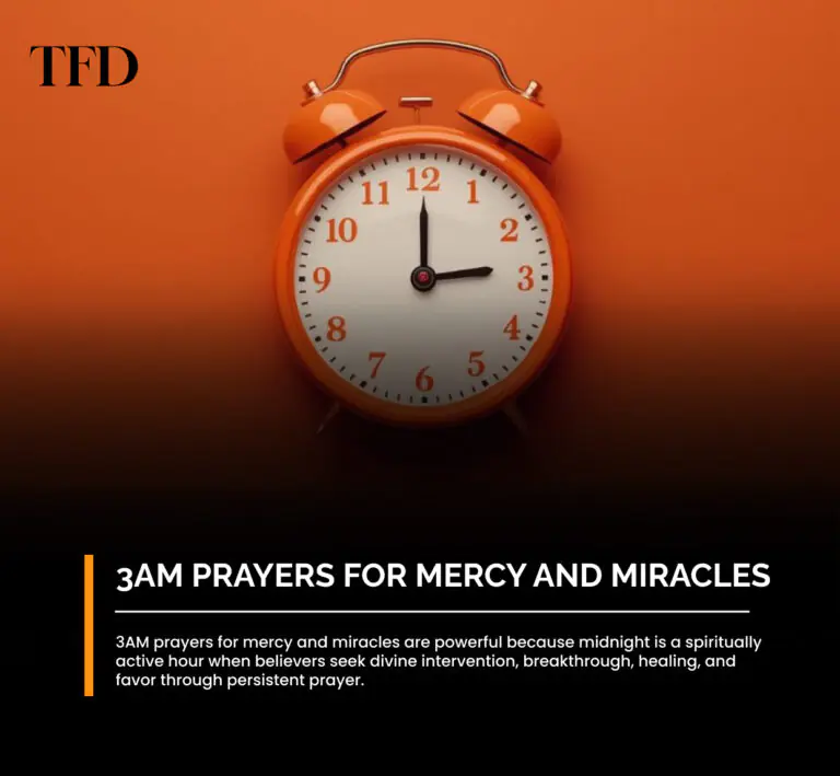 100 Powerful 3AM Prayers for Mercy and Miracles