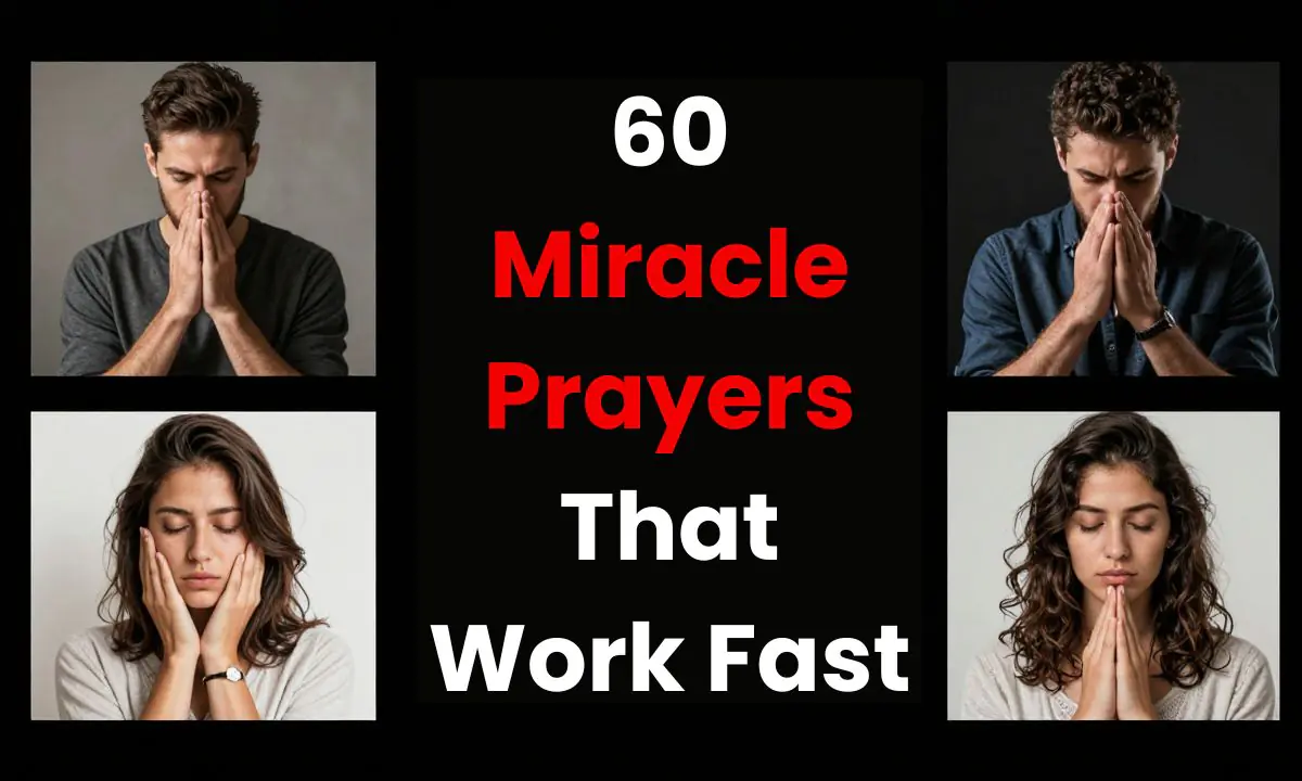 60 Miracle Prayers That Work Fast
