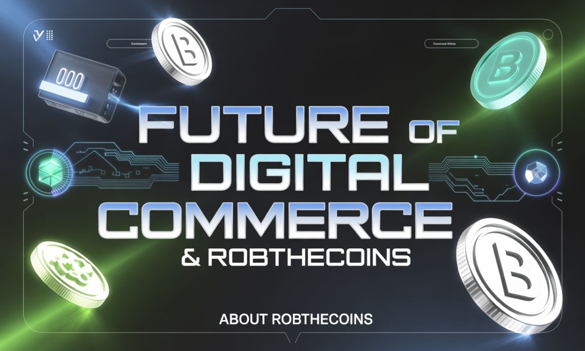 Future of Digital Commerce & RobTheCoins About RobTheCoins