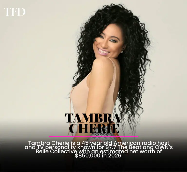 Tambra Cherie Age, Height, Weight, Career, Net Worth And More