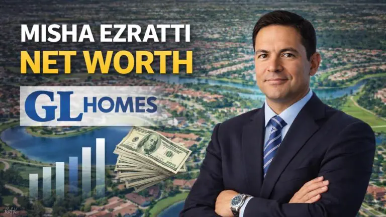 Misha Ezratti Net Worth (2026): How Much Is the GL Homes President Worth?