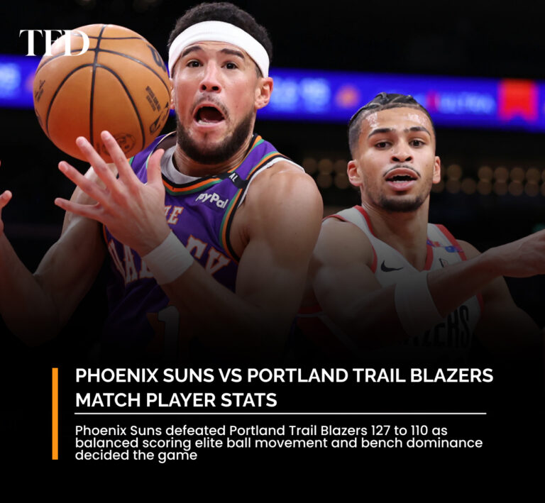 Phoenix Suns vs Portland Trail Blazers Match Player Stats: Complete Game Analysis