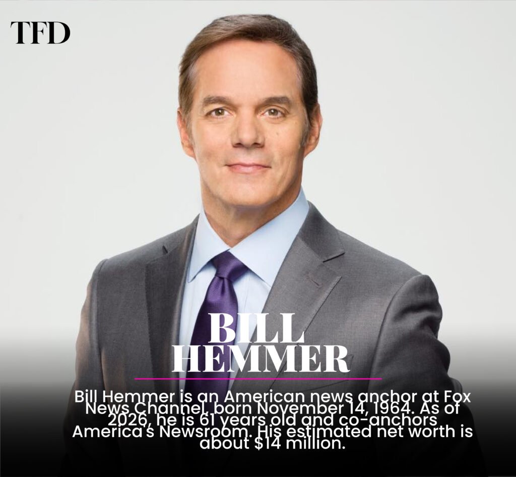 Bill Hemmer: Age, Height, Wife, Health, Salary, Net Worth, Fox News Career & Full Biography