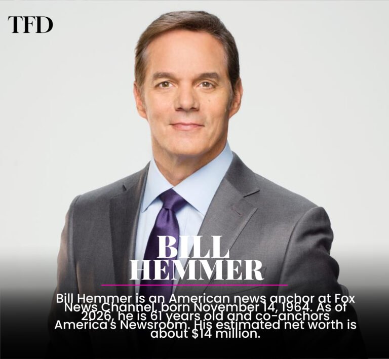 Bill Hemmer: Age, Height, Wife, Health, Salary, Net Worth, Fox News Career & Full Biography