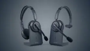 Noise-canceling headphones for remote work