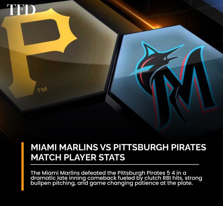 Miami Marlins vs Pittsburgh Pirates Match Player Stats: Full Breakdown of a Thrilling Game