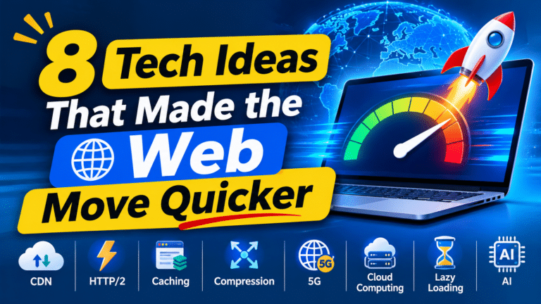 8 Tech Ideas That Made the Web Move Quicker