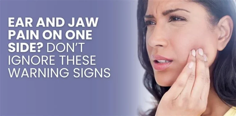 Pain Under Ear Behind Jaw Bone Left Side | Causes & Relief