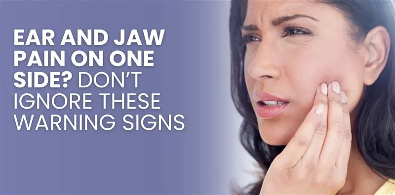 Pain Under Ear Behind Jaw Bone Left Side | Causes & Relief